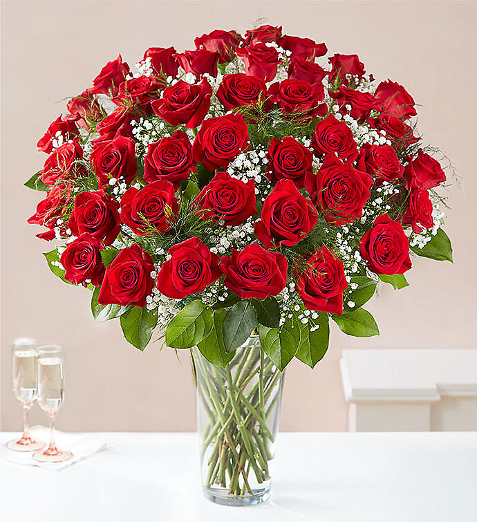 Ultimate Elegance&amp;trade; 18 Long Stem Red Roses Arranged