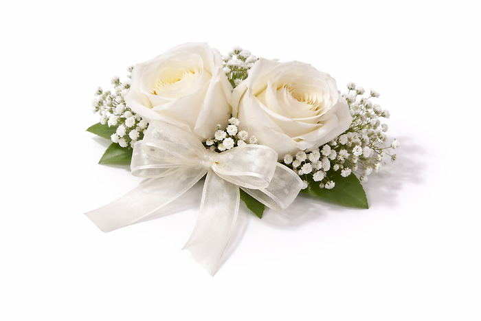 Double Rose Classic Wrist Corsage