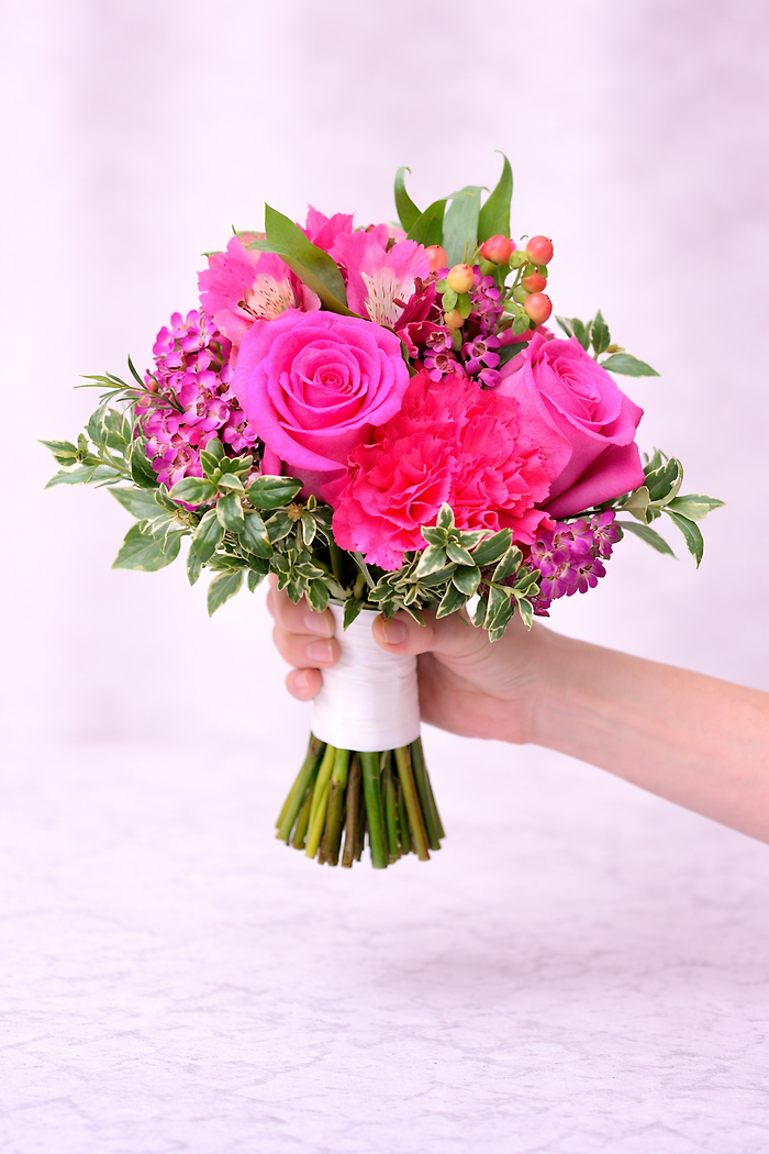 Pink Passion Prom Bouquet