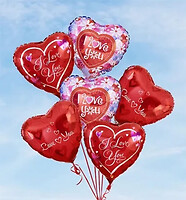 Love &amp; Romance Mylar Balloons